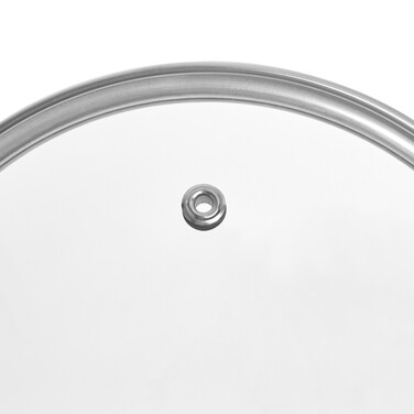 Каструля Fissman TIERNO 20x11,5 см / 3,1л зі скляною кришкою нержавіюча сталь (5495)