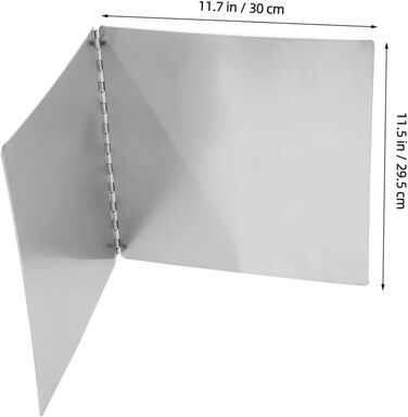 Захист від бризок олії з нержавіючої сталі 30 х 30 см DEARMAMY