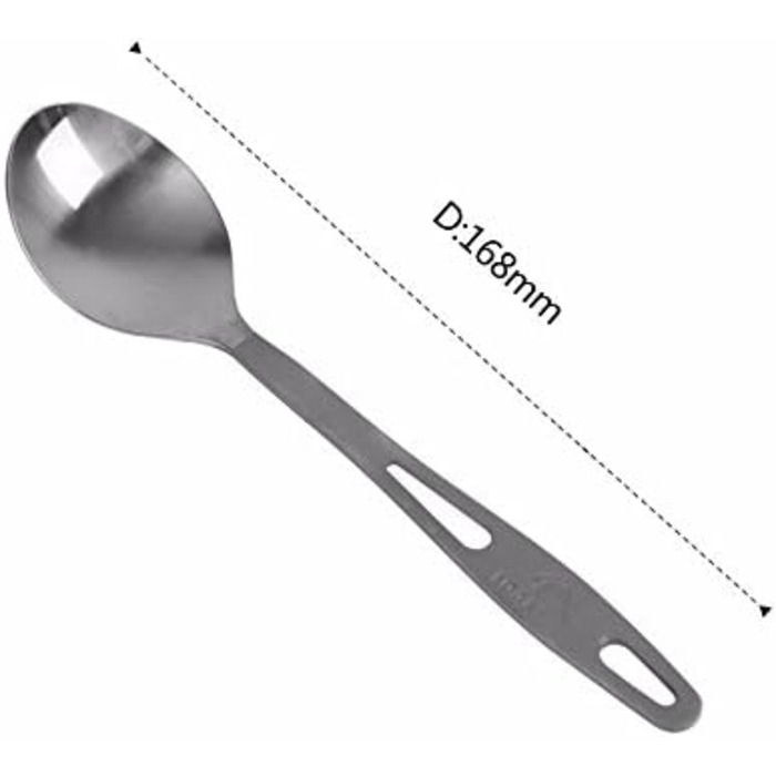 Набір столових приборів з титану 3 предмета TOAKS