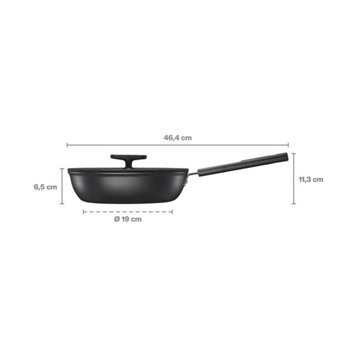Сотейник Fiskars Hard Face 24 см (1075528)