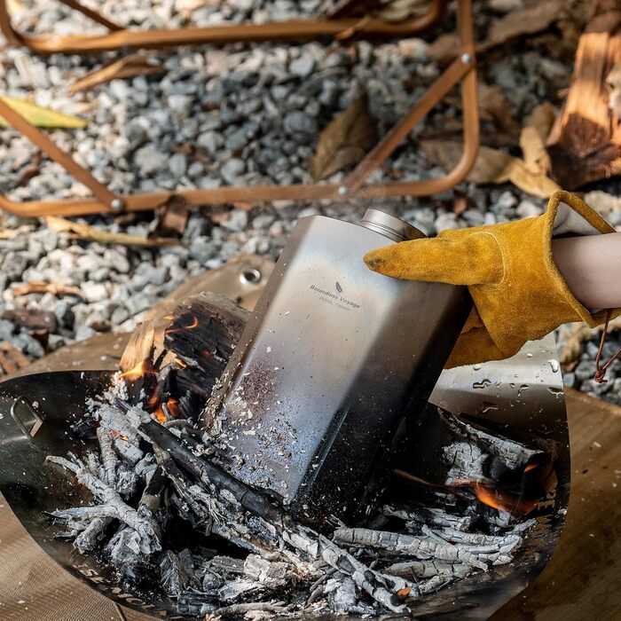 Титановый фляга для кемпинга 2,5л Boundless Voyage