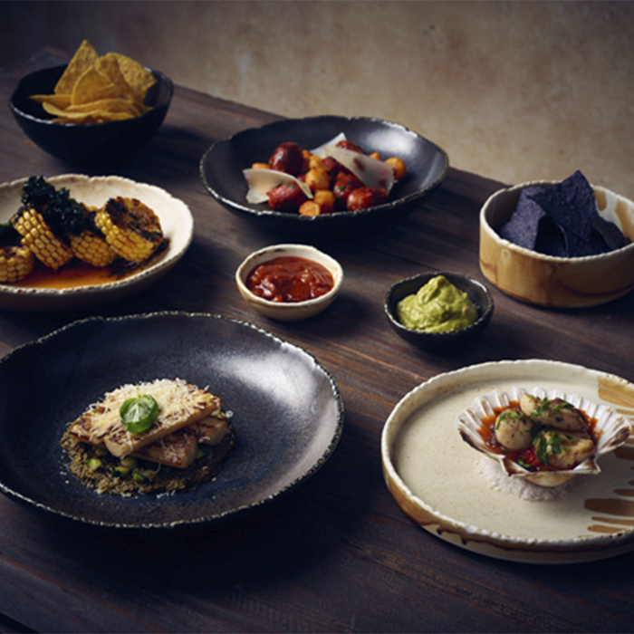 Миска глибока кругла 25*h 5.3 см, 920 мл, Terra Porcelain Roko Cinder Black, GenWare