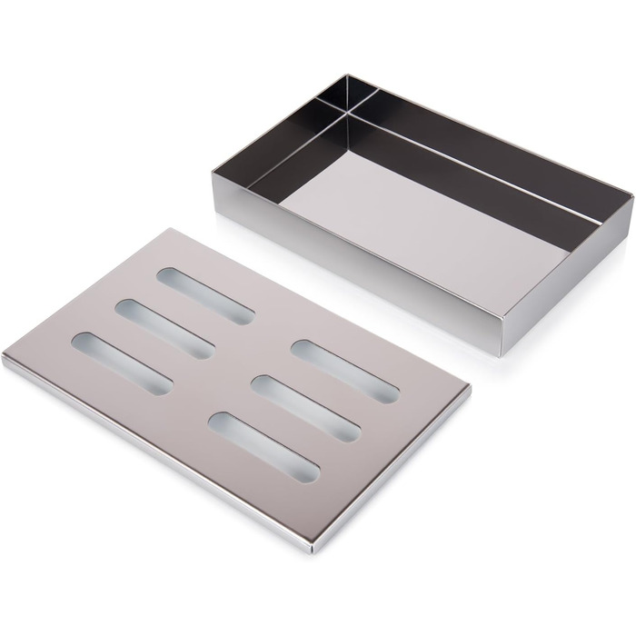 Контейнер для копчення 20 x 13 x 3,5 см з тріскою Blumtal