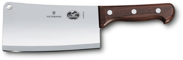 Лезвие кухонного ножа Victorinox Wood Cleaver 18 см велико для мяса с деревьев. Ручка