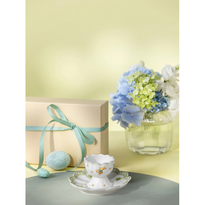 Набор из 6 подставок для яиц и 6 блюдец Easter Delight Villeroy & Boch