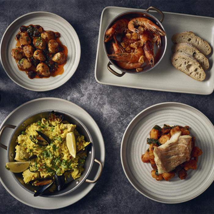 Тарелка с бортиком, 20.5*2,9 см, презентационная, Terra Stoneware Antigo Cinza, GenWare