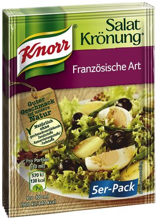 Заправка для салату Knorr у французькому стилі (5 шт. по 5 шт.)