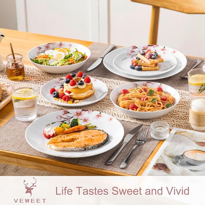 Набір посуду з 18 предметів на 6 осіб VEWEET