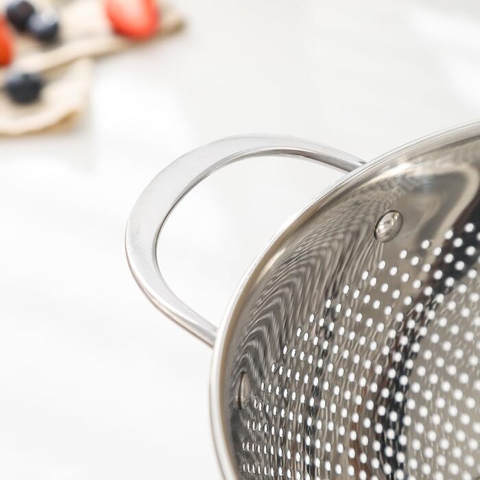 Набір з 3 кухонних друшляків із нержавіючої сталі XIAOMIANYANG