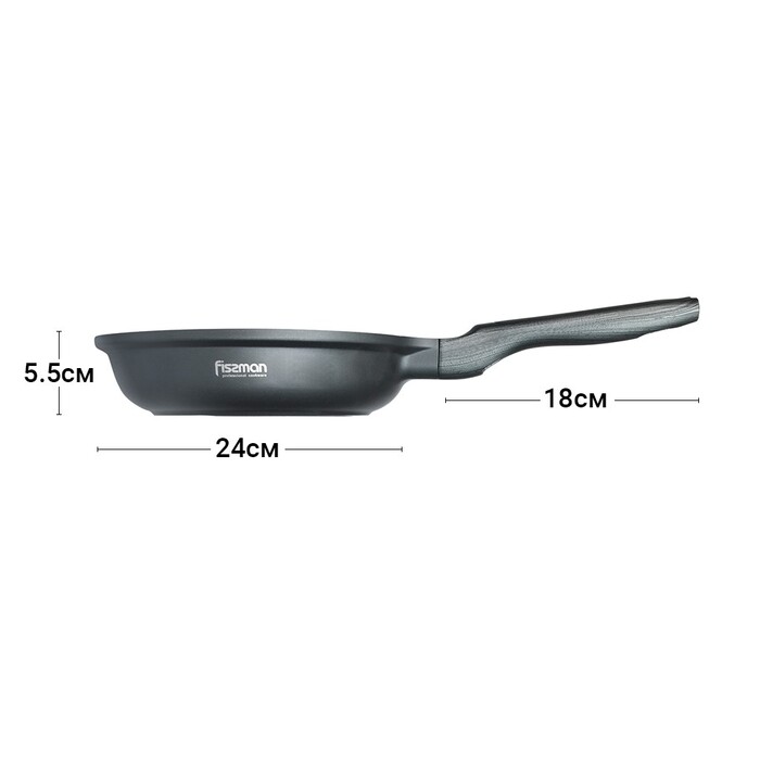Сковорідка для смаження Fissman PRESTIGE 24x5,5 см (5045)