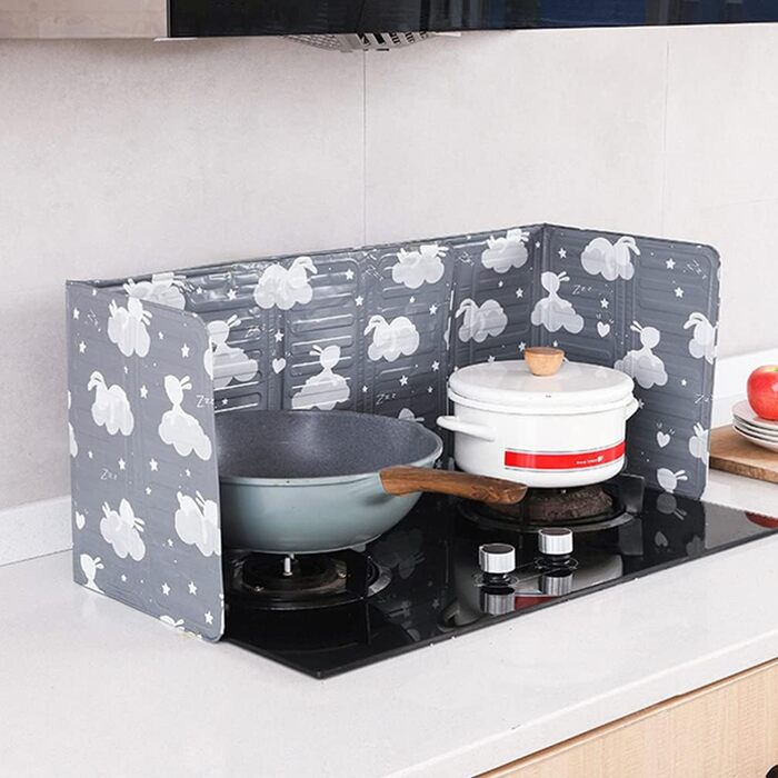 Складная защитная пластина от брызг масла Lurrose