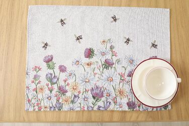 Килимки для серветок набір з 6 шт 35 x 45 см textile idea