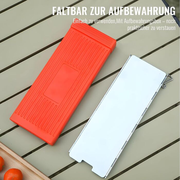 Вітрове екран для кемпінгової плити CPENG