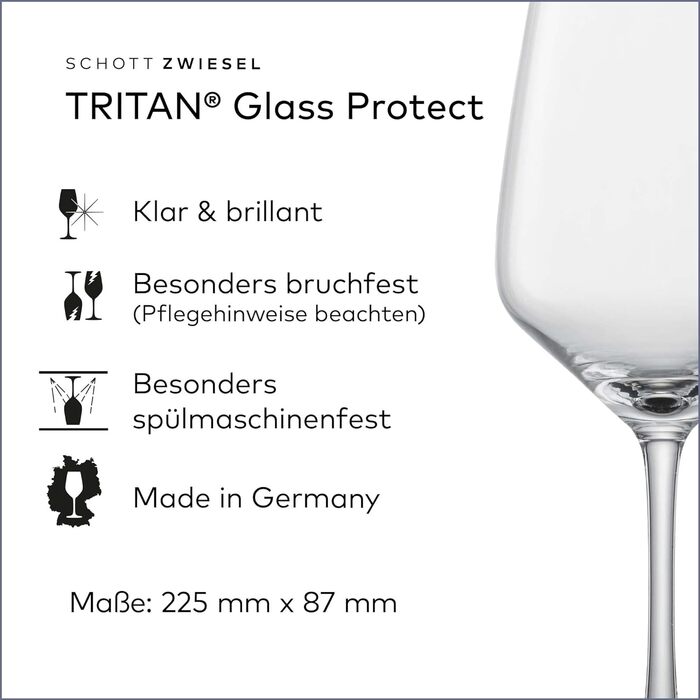 Келихи для червоного вина 0,5 л, набір 6 предметів, Taste Schott Zwiesel