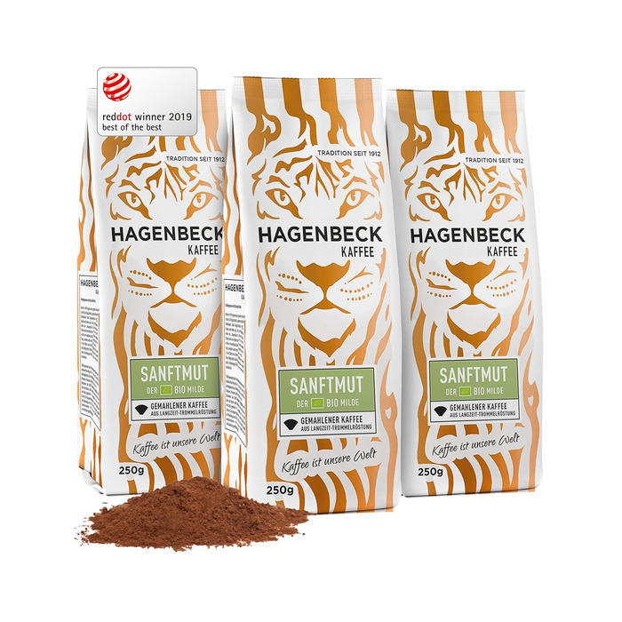 Кава - Кав&39ярня - Смажена кава - Мелені кавові зерна - 250 г - 100 арабіка - Ароматна - Традиційна кавова суміш (Органічна ніжність, 250 г (3 упаковки))