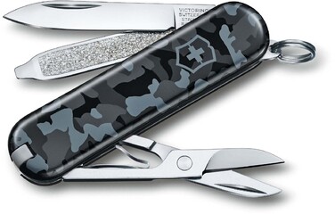 Нож швейцарский 7 функций, 58 мм, камуфляж Victorinox Classic SD