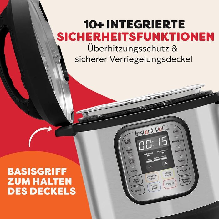 Електрична мультиварка 5,7 л 1000 Вт Instant Pot