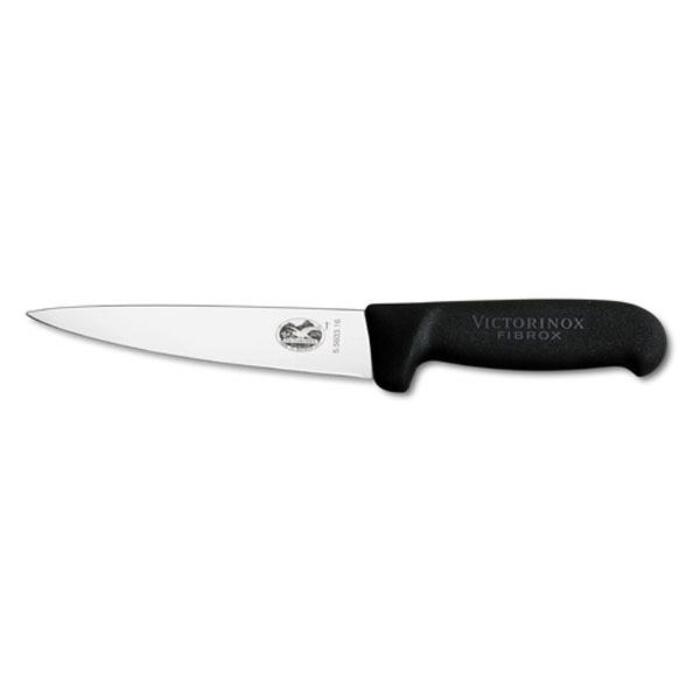 Кухонний ніж Victorinox Fibrox Sticking лезо 14см з чорн. ручкою