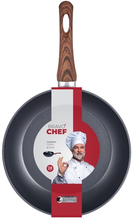 Сковорода Bravo Chef классическая 28 см. (6815600)