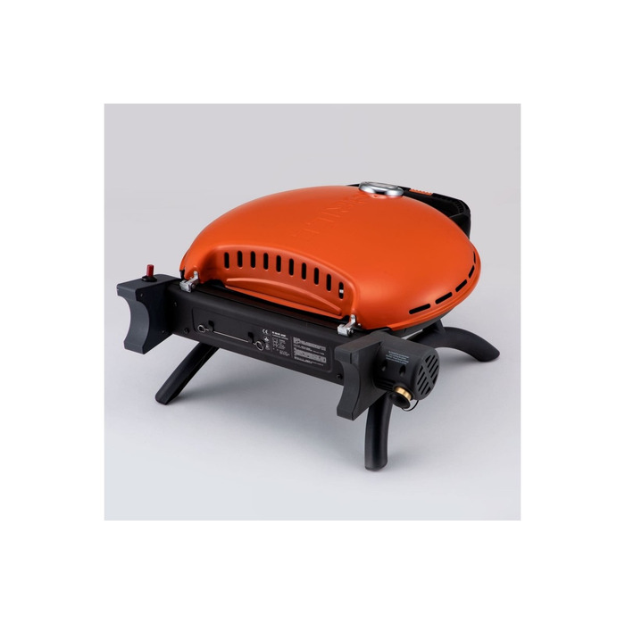 КОМПЛЕКТ Портативний переносний газовий гриль O-GRILL 600T, помаранчевий + шланг в подарунок! Код: 011680