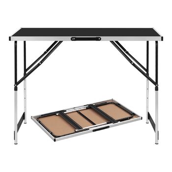 Кемпинговый стол 100 x 60 см черный eSituro