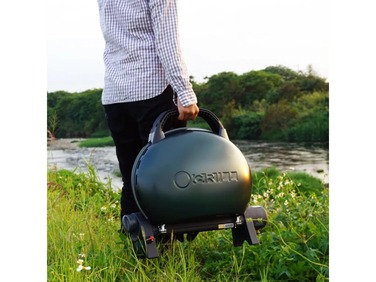 Портативний переносний газовий гриль O-GRILL 500, зелений Код: 013341