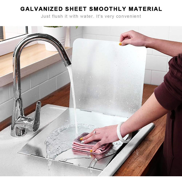 Складной брызгозащитный экран для кухонной плиты GEEKHOM