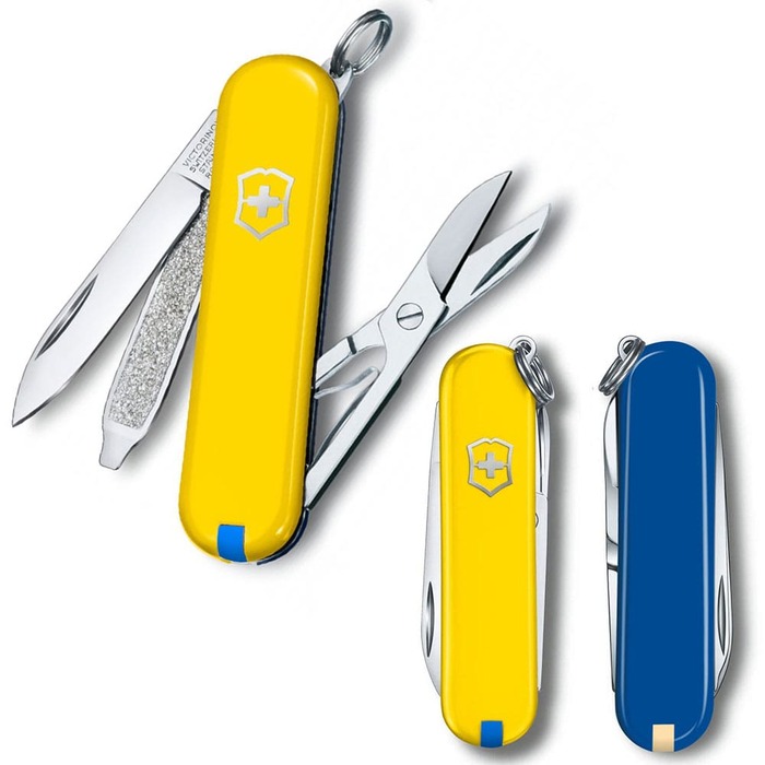 Нож швейцарский 58 мм, 7 функций Victorinox Classic SD Ukraine