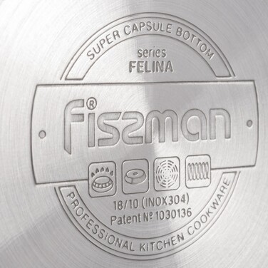 Кастрюля со стеклянной крышкой 20 см 3,9 л FELINA Fissman