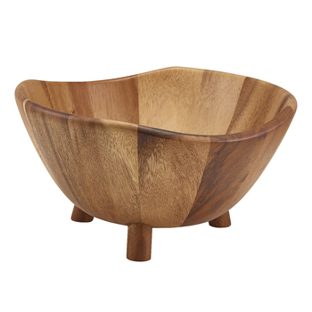 Чаша-тринога 30 см, Acacia Wood, GenWare