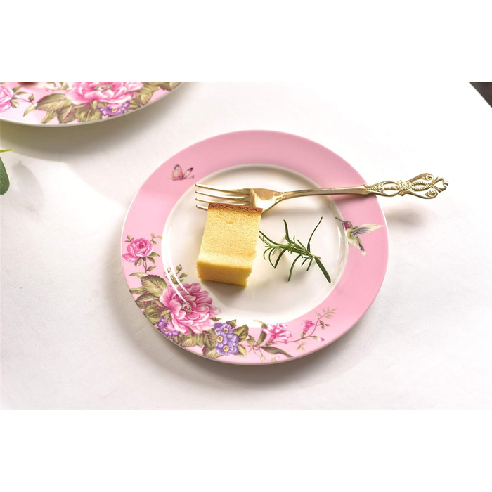 Порцелянові десертні тарілки набір з 4 шт 17,8 см London Boutique