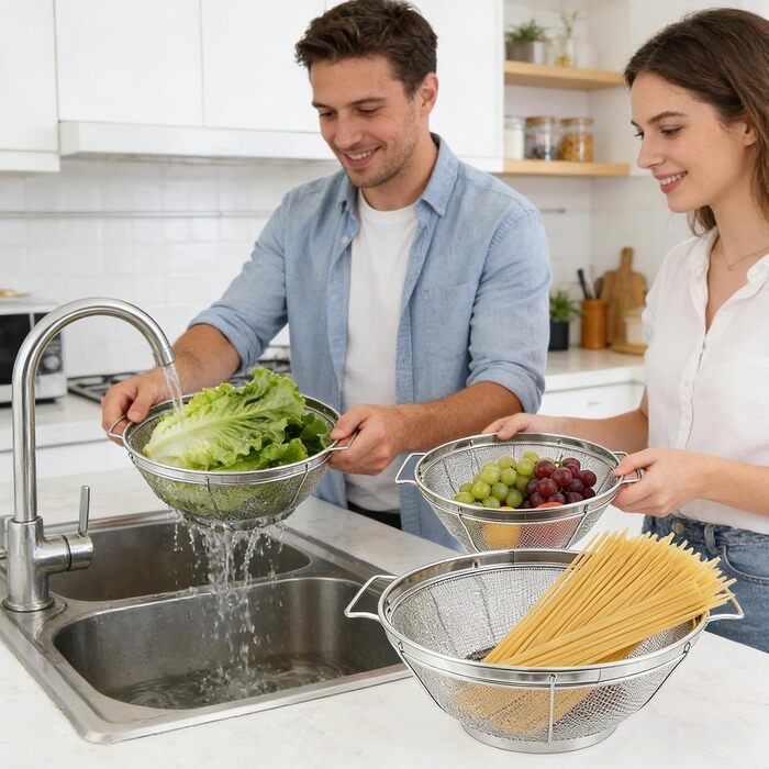 Друшляки для пасти з ручкою Fbinys