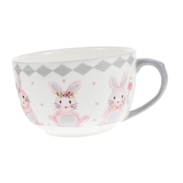 Керамічна чаша для супу у вигляді кролика 450 мл ABOOFAN