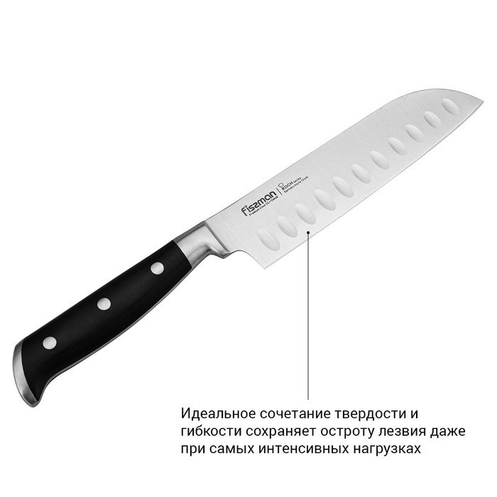 Нож сантока Fissman KOCH 10 см (2385)