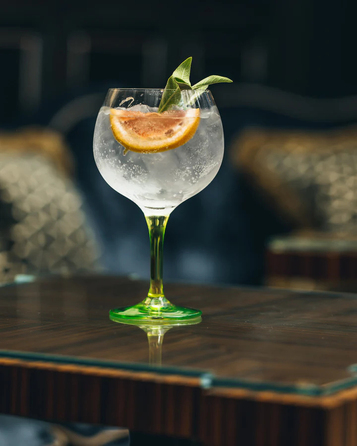 Келих для коктейлю 600 мл, Crystal Gin Balloon Green, Urbanbar (Урбанбар)