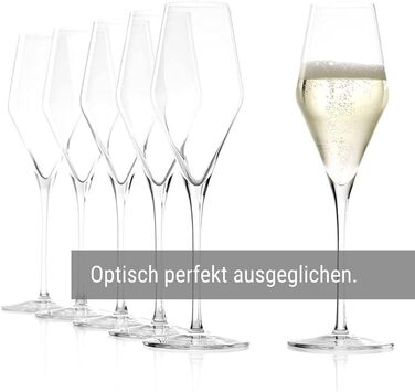 Набор из 6 бокалов для шампанского 290 мл,  Quatrophil Stölzle Lausitz