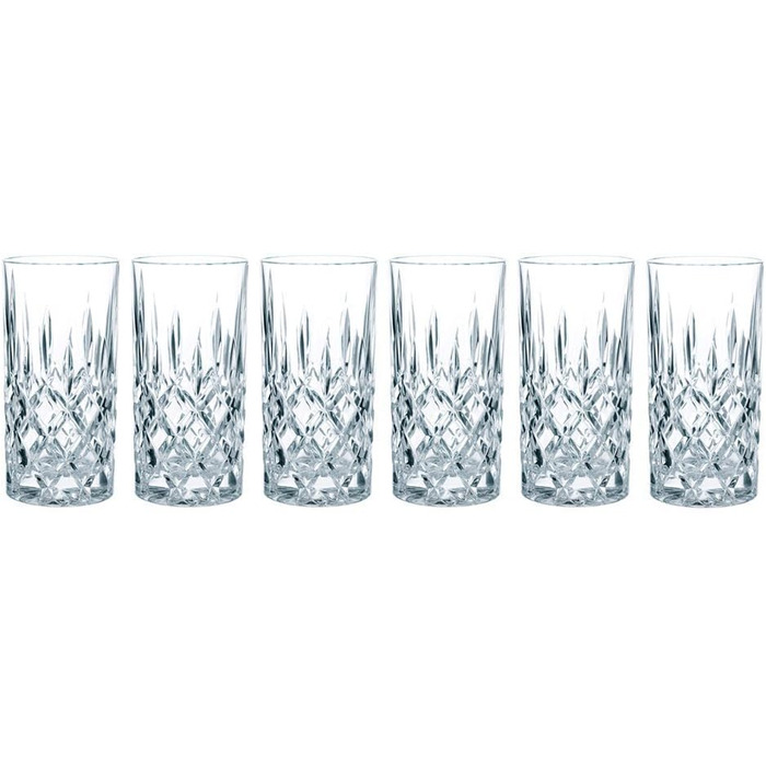Набор стаканов для лонгдринков 375 мл, 6 предметов, Noblesse Nachtmann