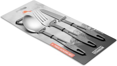 Набір столових приборів з титану 3 предмета TOAKS