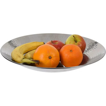 Салатница konsimo - Маленькая тарелка - Декоративная тарелка - Вазочка для фруктов - Сервировочная миска Ø30 см - Сервировочная миска - Стеклянная миска (Ferroni Ø36,5 см)