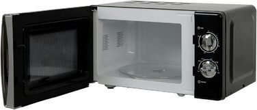 Мікрохвильова піч 17 л, 700 Вт, чорний RHMM701B Russell Hobbs