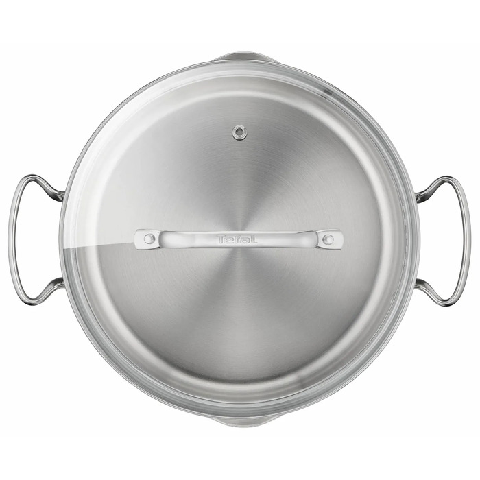 Tefal Каструля DUETTO+, 1.5л, з кришкою, нержавюча сталь, скло