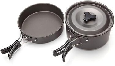 Набір туристичного посуду 5 предметів Hasaller