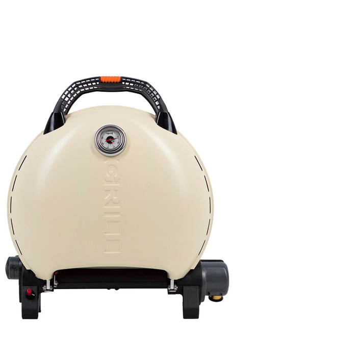 Портативний переносний газовий гриль O-GRILL 600T, кремовий Код: 013342