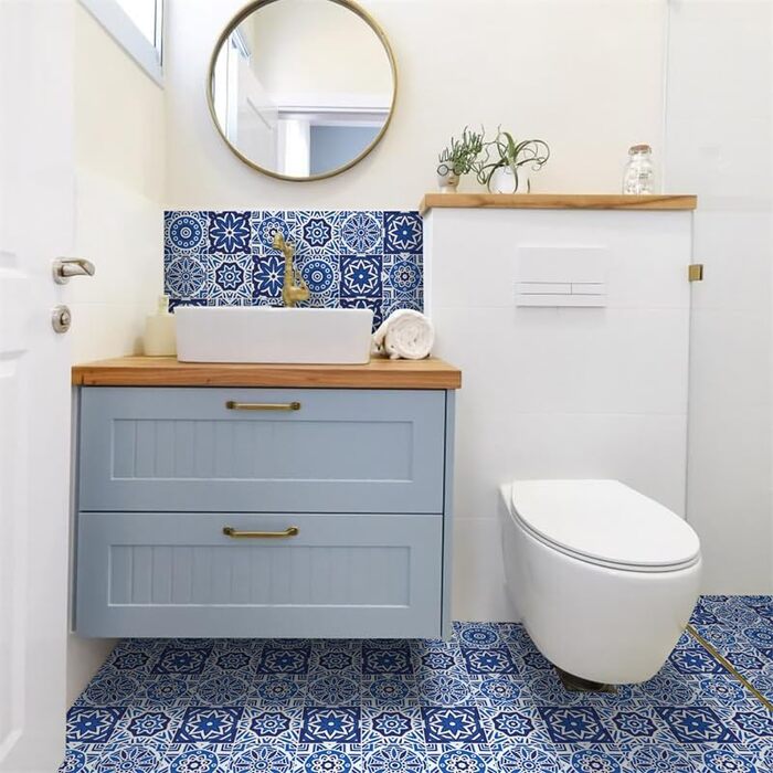 Наклейки на плитку 20 x 20 см 12 шт RMJCXYS