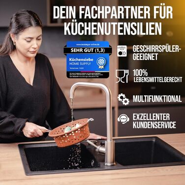 Складаний друшляк 3-в-1HOME SUPPLY