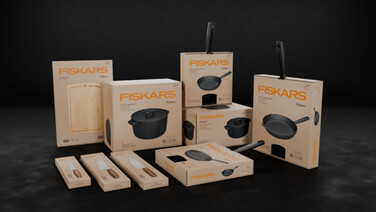 Сковорода чавунна Fiskars Folken 24 см (1075700)