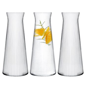 Набор из 3 стеклянных кувшинов 1 л KONZEPT