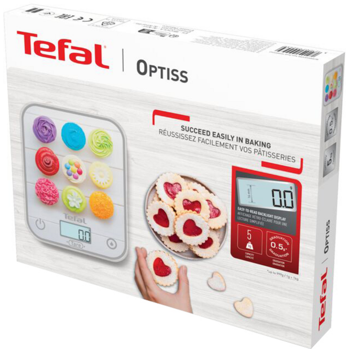 Весы кухонные Tefal BC50D4V0 Optiss Cake Pops (7048001)