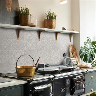 Клейкі плитки водонепроникні 30 х 15 см 8 шт RMJCXYS