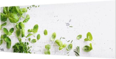 Скляний кухонний фартух 125 х 50 см Bilderwelten